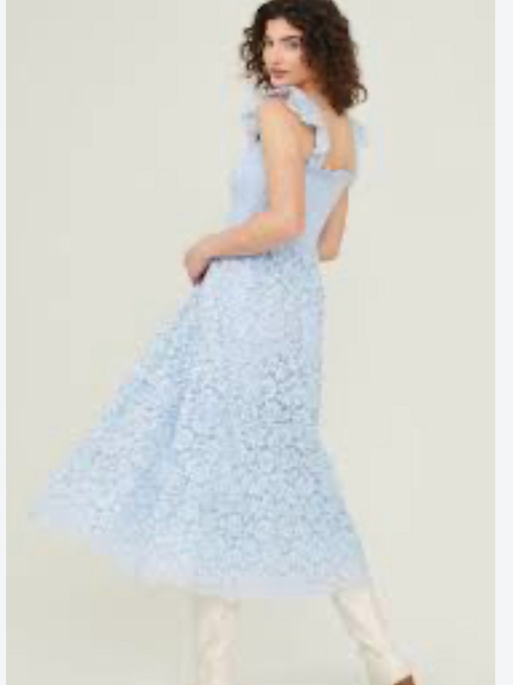 Altard State Trystyn Lace Midi Dress